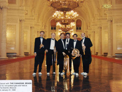 Elwood Saracuse & The Canadian Brass At The Kremlin, Moscow